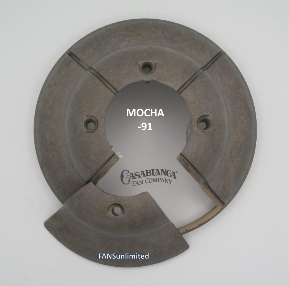 Casablanca Mounting Canopy in Mocha Brown