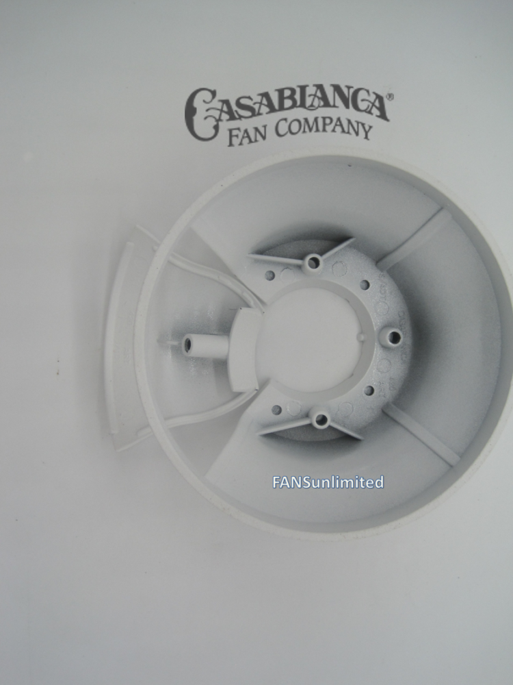Casablanca Mounting Canopy in Appliance Snow White - Image 2